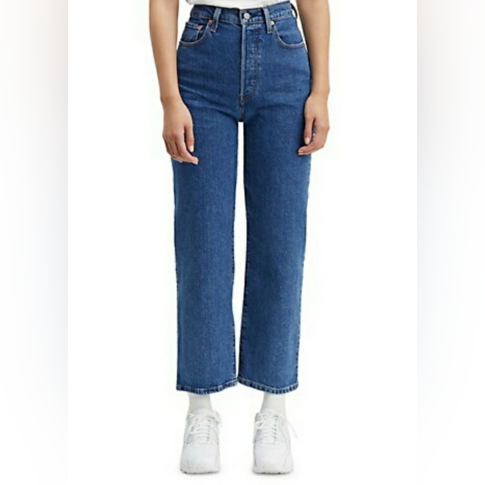 Levi's Ribcage Straight Ankle Jeans 28